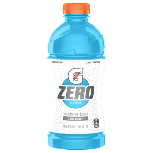 Gatorade Thirst Quencher, Zero Sugar, Cool Blue, 28 Fl Oz (1.75 Pt