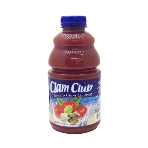 Clam Club Tomato Clam Cocktail Juice 32 fl oz