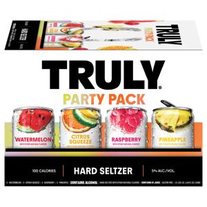 Truly Assorted Hard Seltzer Party Pack, 12 - 12 fl oz cans [144 fl oz]