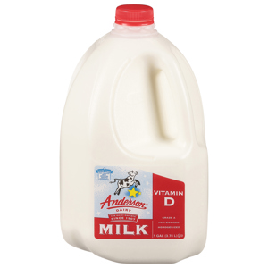 Anderson Dairy Vitamin D Milk 1 Gal, 1gal