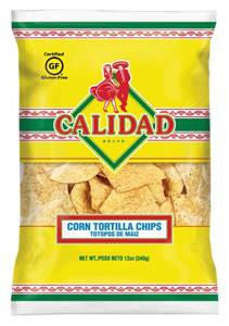 Calidad Corn Tortill Chips, 11 oz