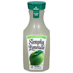 Simply Limeade, 52 fl oz (1.6 qt) 1.53 l