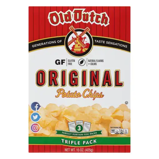 Old dutch potato chips hotsell