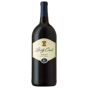 Liberty Creek Merlot, California, 1.5 liter