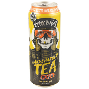 Voodoo Ranger Hardcharged Peach Iced Tea, 24 fl oz (1 pt 8 fl oz)