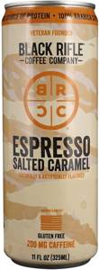 Black Rifle Coffee Company Espresso Salty Caramel Coffee Beverage, 11 fl oz (325 ml)