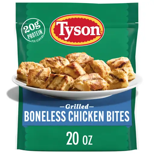 Chaffee, Mo – Tyson Grilled Boneless Chicken Bites, 20 Oz (1.25 Lb