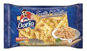 Doria Fusilli, Tornillos Pasta, 16 oz