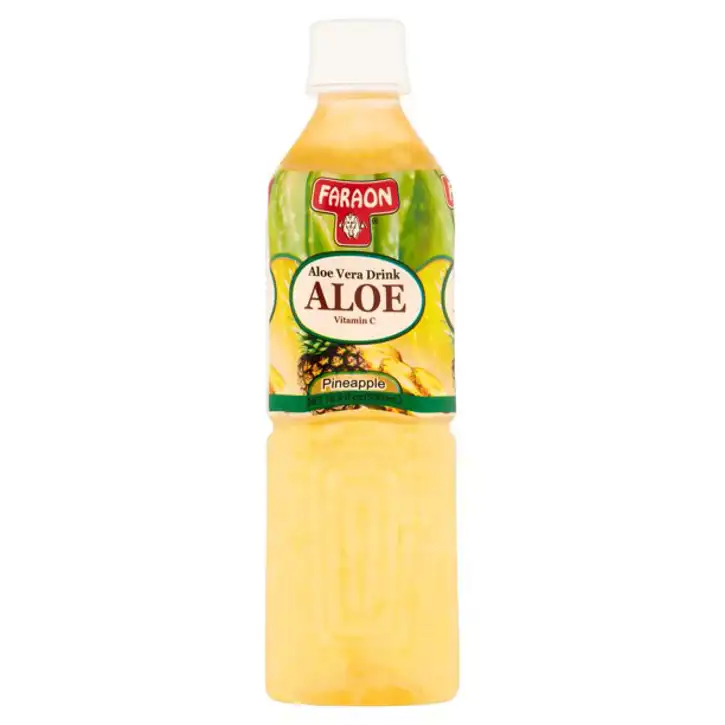 My Products La Bonita 5 Faraon Aloe Vera Drink Pineapple 50.7 Fl Oz 1.5l