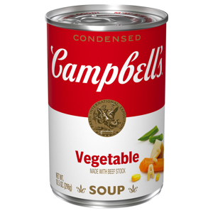 Campbell's Condensed Soup, Vegetable, 10.5 oz (298 g)