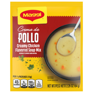 MAGGI SOUP MIX, CREAMY CHICKEN FLAVORED, 2.26 OZ (64 G)