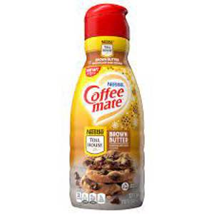 Coffee-Mate Creamer, Non-Dairy, Brown Butter Chocolate Chip Cookie, 32 fl oz (1 qt) 946 ml