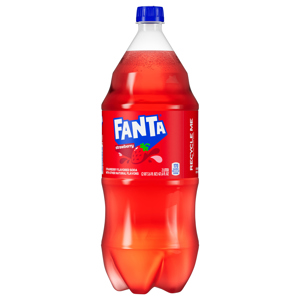 Fanta Soda, Strawberry, 2 liter (2 qt 3.6 fl oz) 67.6 fl oz