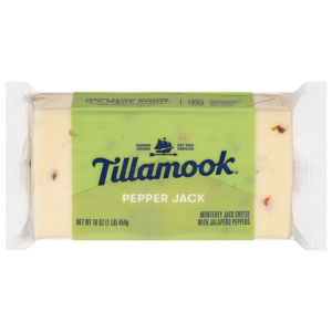 Tillamook Cheese, Pepper Jack, 16 oz (1 lb) 454 g