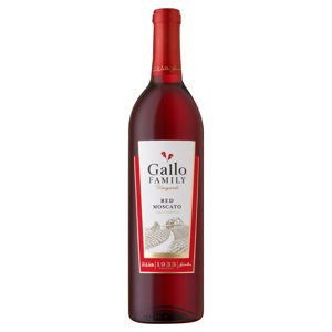 Gallo Family Vineyards Red Moscato Red Wine 750ml, 750ml