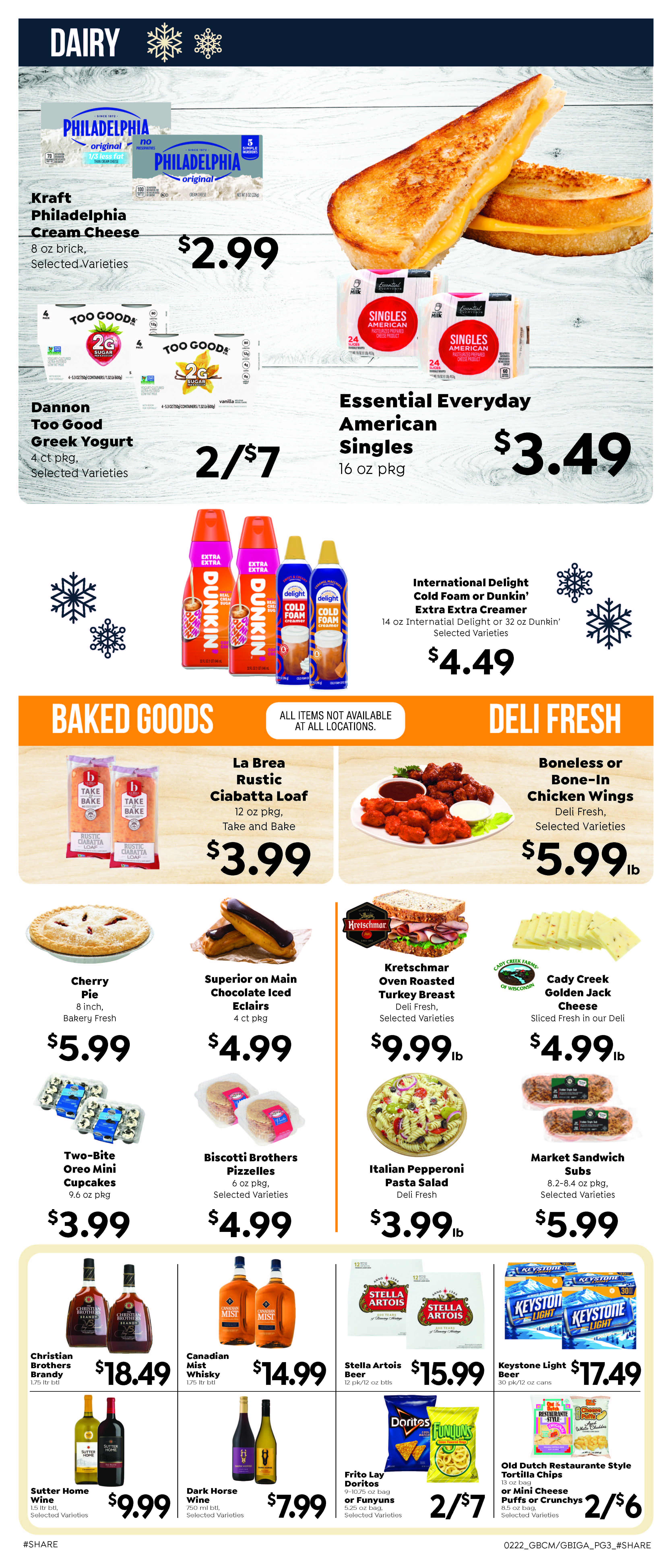 Weekly Ad Flyer – Medford County Market – Furlani Texas Toast