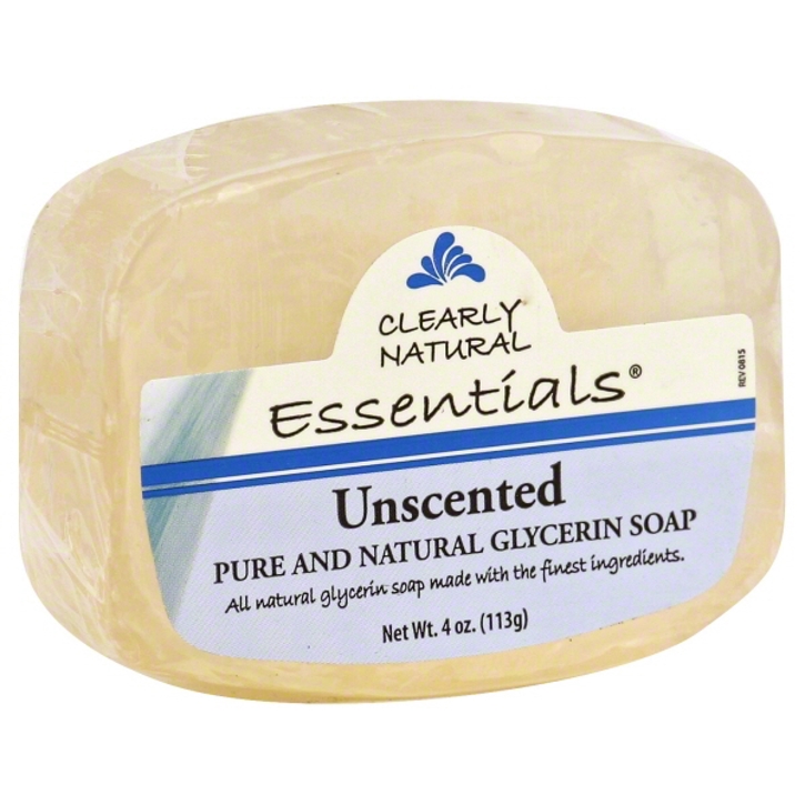 Clearly Natural Glycerinseife Ohne Duft – 3er Pack, Sanft & Feuchtigkeitsspendend Für Sensible Haut