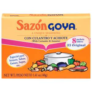 Sazon Goya El Original Seasoning with Coriander & Annatto, 8 packets [1.41 oz (40 g)]