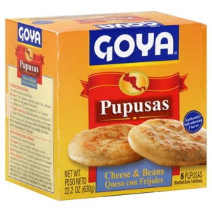 Goya Stuffed Corn Tortillas, Cheese & Beans, 6 stuffed tortillas [22.2 oz (630 g)]