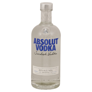 Absolut Swedish Vodka, 750 ml