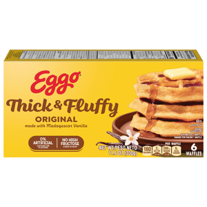 Eggo Thick & Fluffy Original Waffles, 6 waffles [11.6 oz (330 g)]