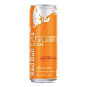 Red Bull Strawberry Apricot Energy Drink, 355 ml (12 fl oz)