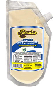 Perla Crema 12z Salvadorena W/Cap Bg