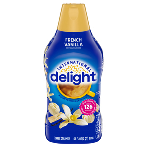 International Delight French Vanilla Liquid Coffee Creamer, 64 fl oz (2 qt) 1.89 l