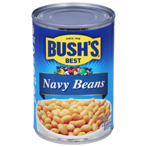 BUSH'S BEST NAVY BEANS, 16 OZ (1 LB) 454 G
