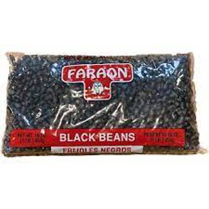 Faraon Black Beans, Dry, 1 lb