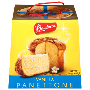 BAUDUCCO PANETTONE, VANILLA, 24.0 OZ (680 G)