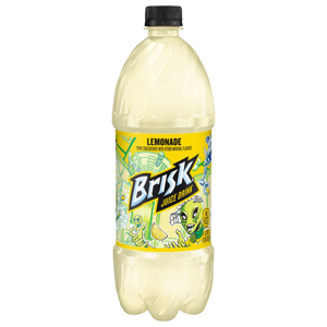 Brisk Lemonade Juice Drink, 1 l (1.05 qt)