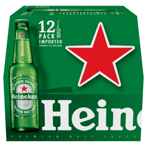 Heineken Beer, Original, 12 Pack, 12 - 12 fl oz bottles