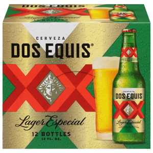 Dos Equis Beer, Lager Especial, 12 - 12 fl oz bottles