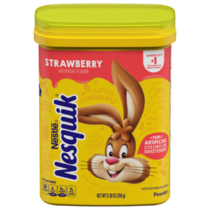 Nesquik Milk Powder, Strawberry, 9.38 oz (266 g)