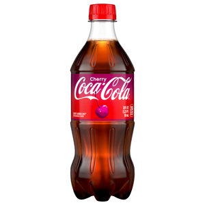 Coca-Cola Cherry Coke, 20 fl oz (1.25 pt) 591 ml