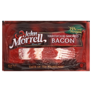 John Morrell Bacon, Hardwood Smoked, 12 oz (340 g)