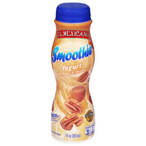El Mexicano Yogurt, with Pecan & Cereals, Smoothie, 7 fl oz (207 ml)