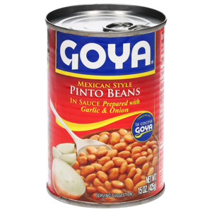 Goya Pinto Beans, in Sauce, Mexican Style, 15 oz (425 g)