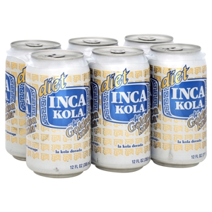 a Kola The Golden Kola, Diet, 6 - 12 fl oz (355 ml)