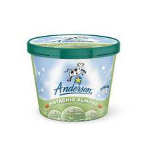 Anderson Premium Pistachio Almond Ice Cream 1.5 Qt