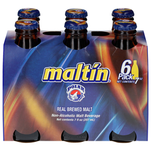 Maltin Non-Alcoholic Malt Beverage, 6 - 7 fl oz (207 ml) bottles