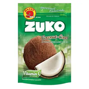 Zuko Drink Mix, Coconut, 14.1 oz