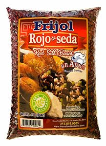 Bravo Frijol, Rojo de Seda, Red Silk Beans, 4lb