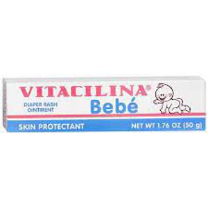 Vitacilina Diaper Rash Ointment, 1.76 oz (50 g)