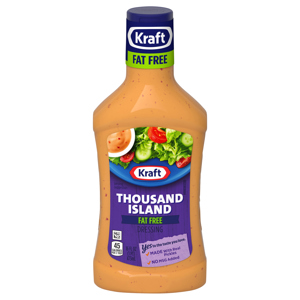Kraft Fat Free Thousand Island Dressing, 16 fl oz (1 pt) 473 ml