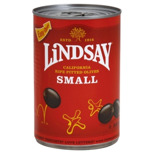 Lindsay Olives, Pitted, California Ripe, Small, 6 oz (170 g)