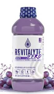 Revitalyte 20z Zero Grape