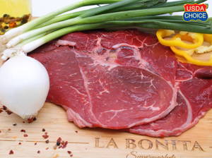 Milaneza De Res En Bistec / Thin Cut Beef Sirloin Tip Steaks