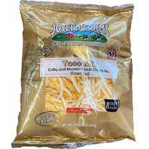 Joseph Farms Taco Mix Shredded Cheese, 32 oz